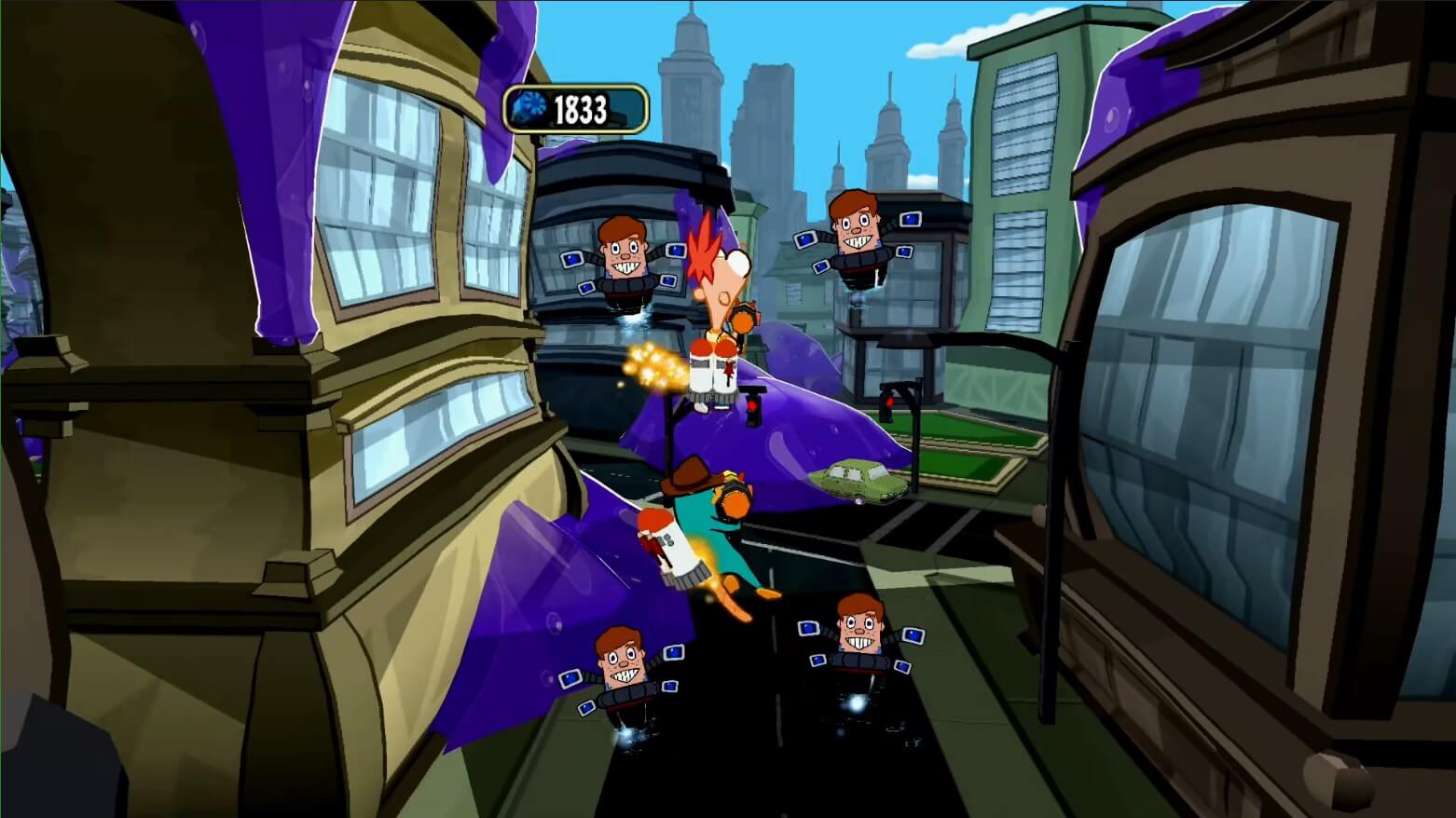 Phineas and Ferb Across the 2nd Dimension - геймплей игры на PlayStation 3